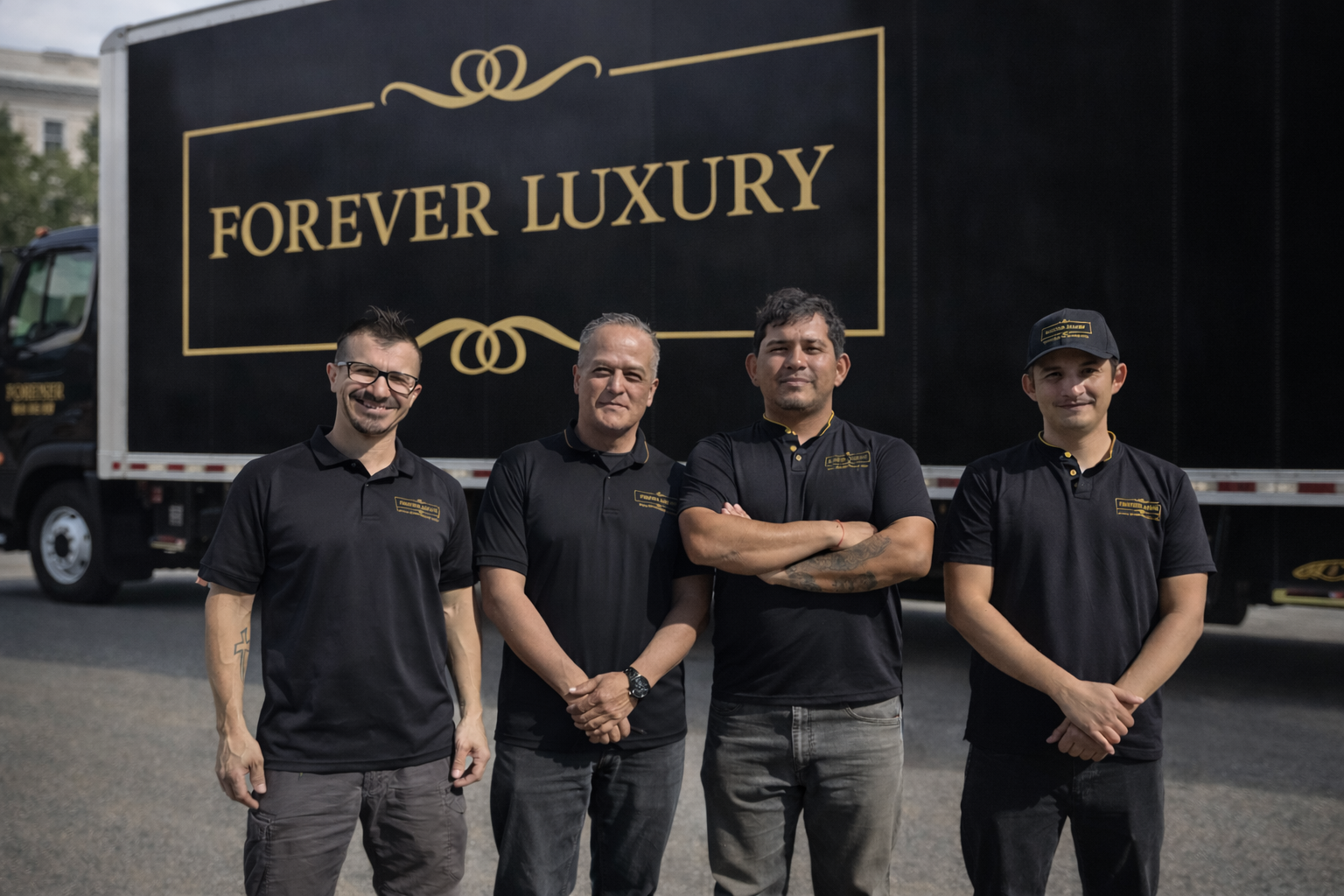 Forever Luxury professional delivery crew